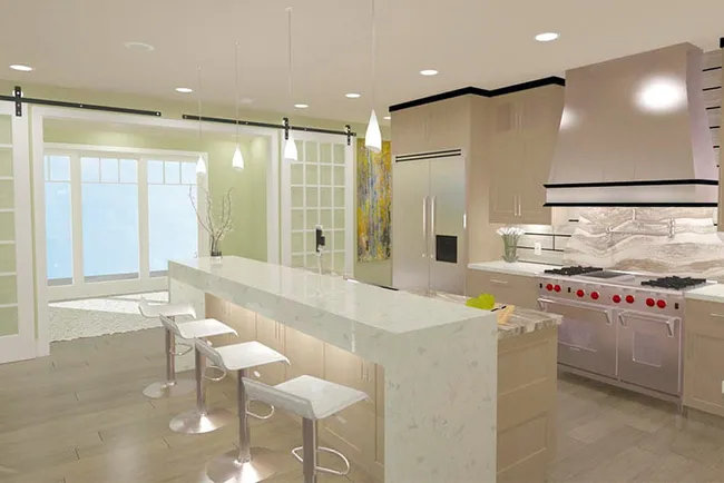 3D interior rendering by Chief Architect